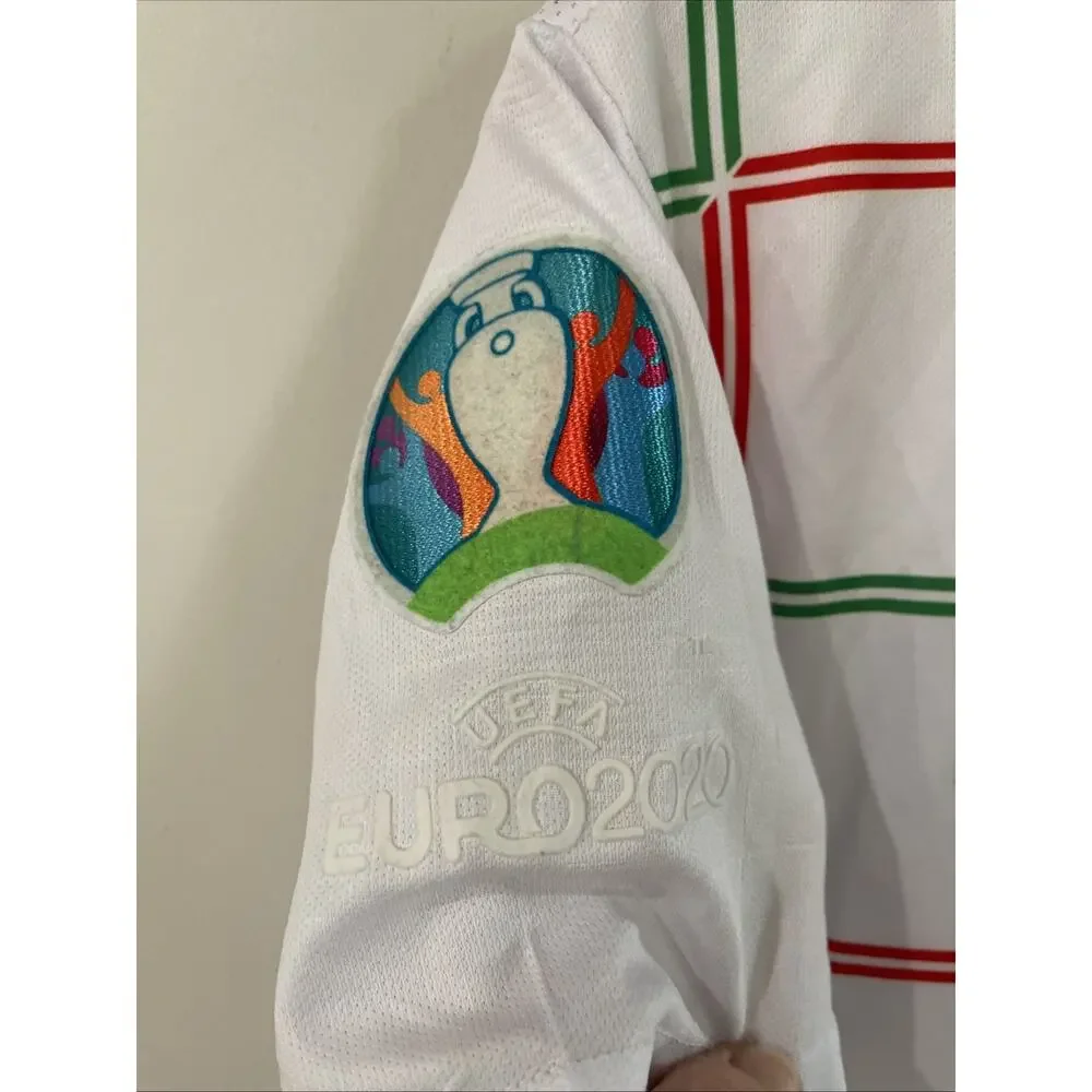 NEW NIKE EURO 2020 Portugal Portuguese FPF Jersey Shirt White UEFA #4 Football M